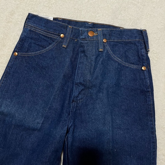 wrangler vintage 90s cowboy cut slim fit denim jean - Picture 4 of 9